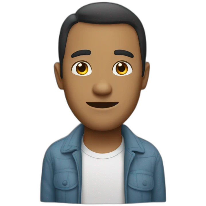 Man emoji doing griddy emoji