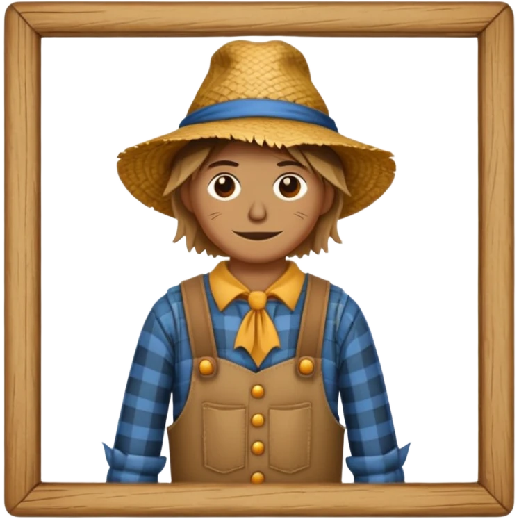 scarecrow emoji