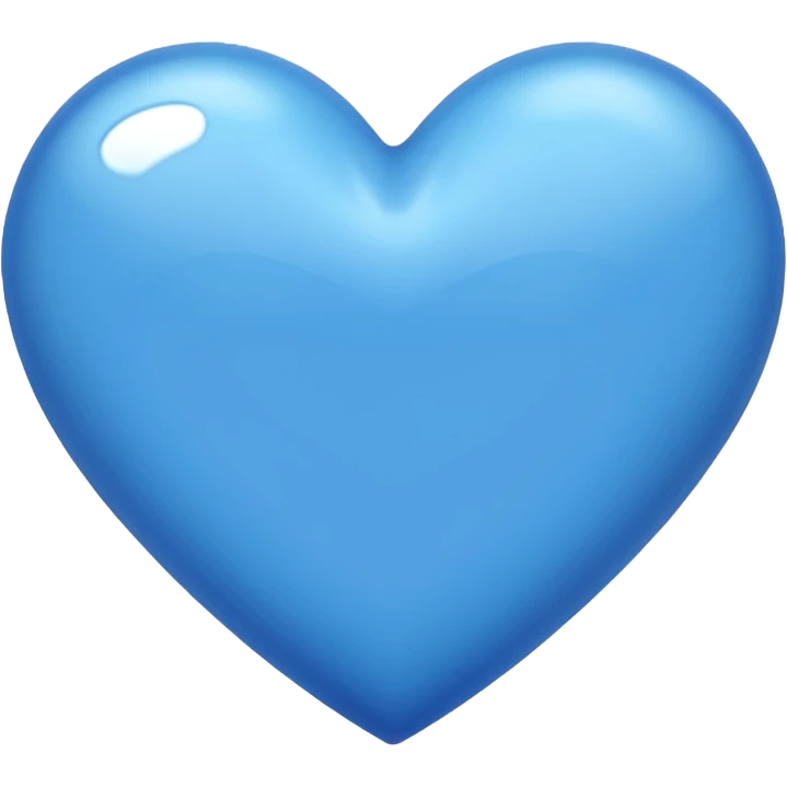 blue heart emoji