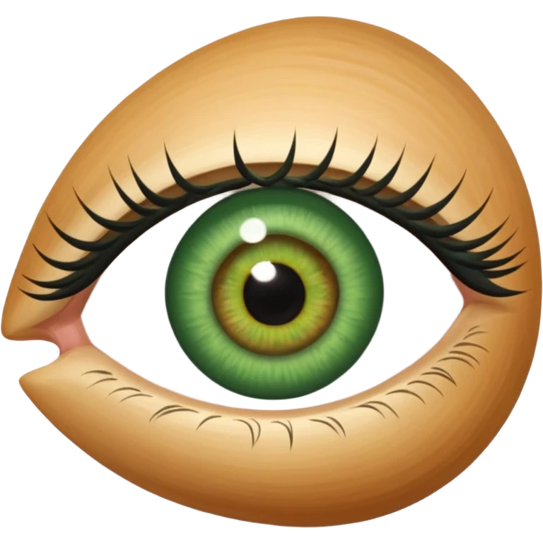 Ojos verdes (Solo el ojo) emoji