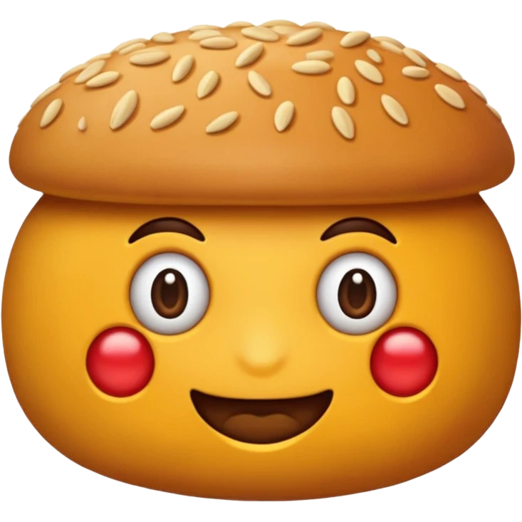 Una manciata di semi di sesamo emoji