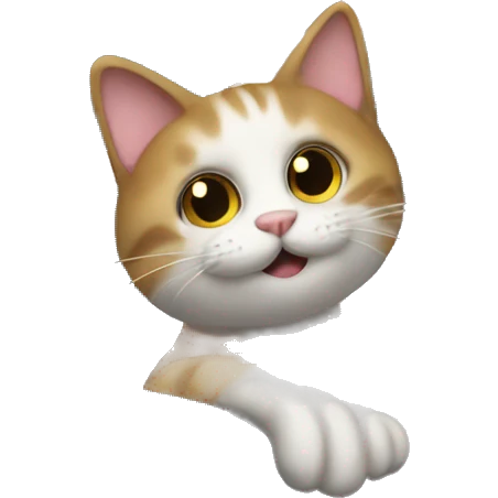 cat driving emoji