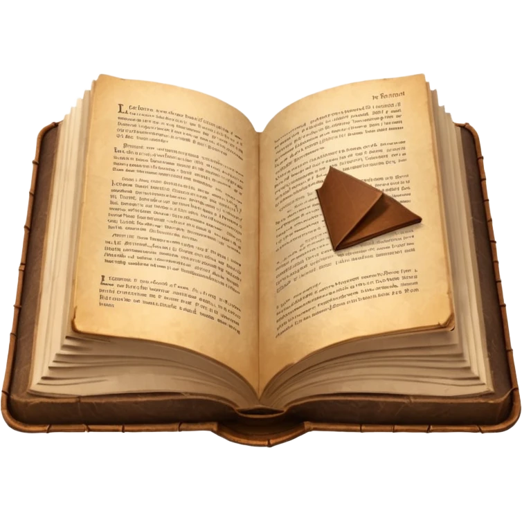 open old book low poly emoji