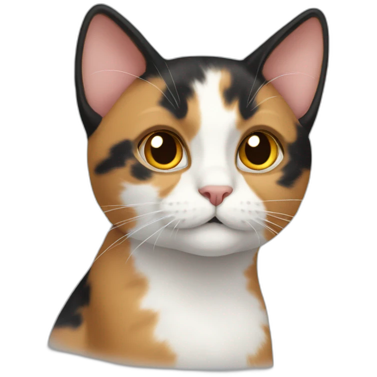 cat calico  emoji