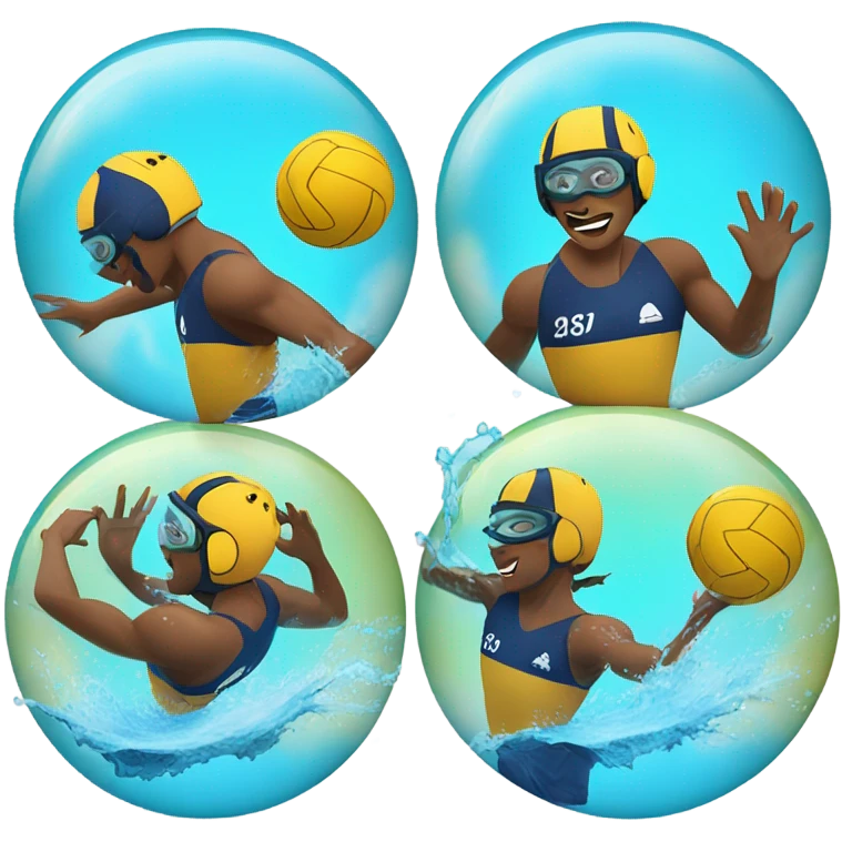 waterpolo player emoji