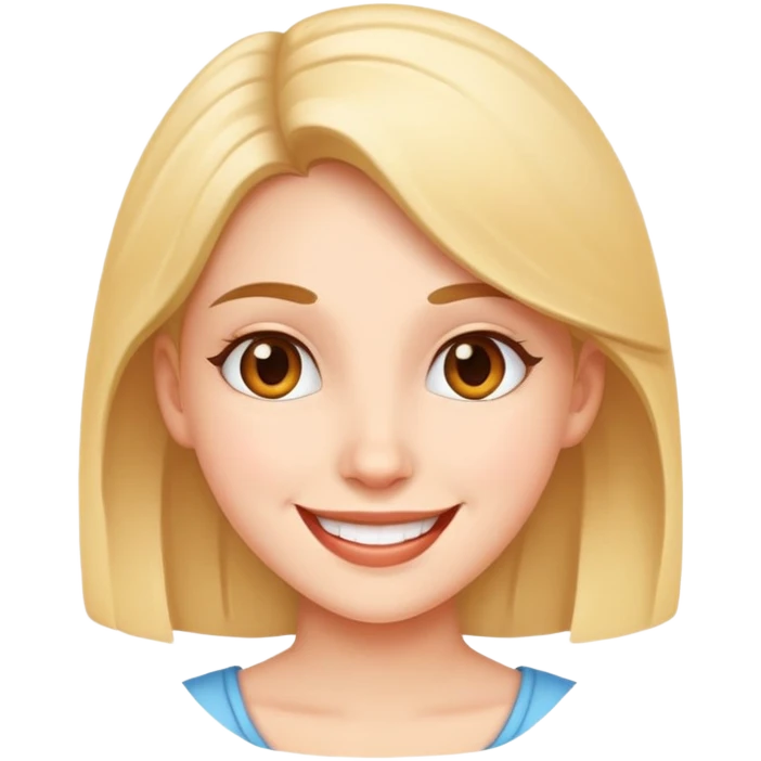 happy girl emoji