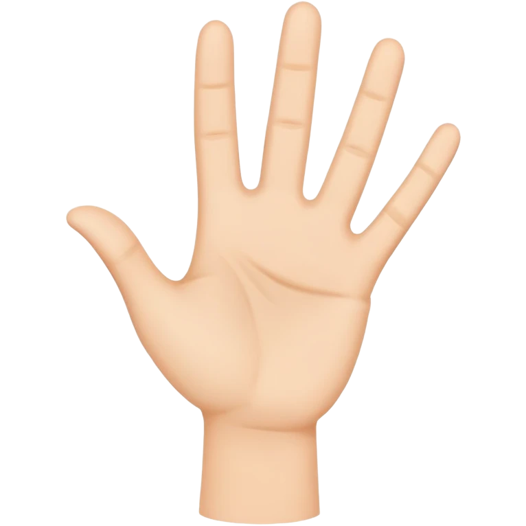 Waving hand emoji