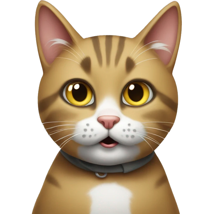 homeless cat begging for money emoji