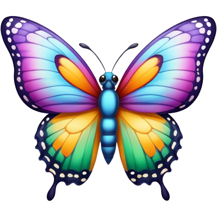  butterflies and diploma  emoji