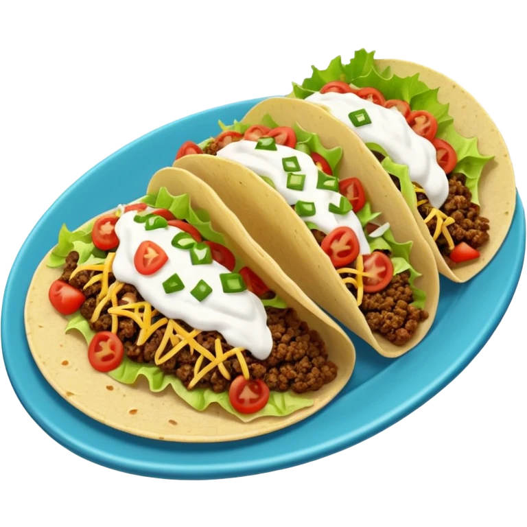 platter of tacos emoji