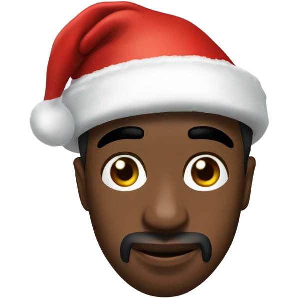 P Diddy in Santa Hat emoji