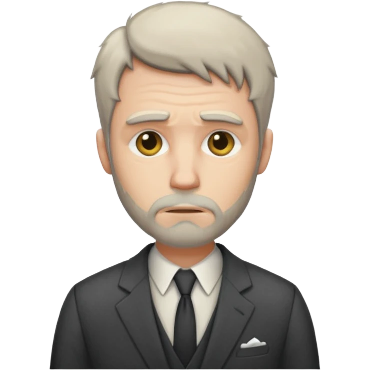 Создай эмодзи безработного мужчины emoji