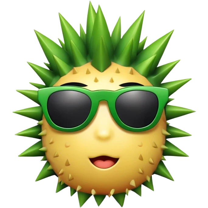 Yukka with sunglasses  emoji