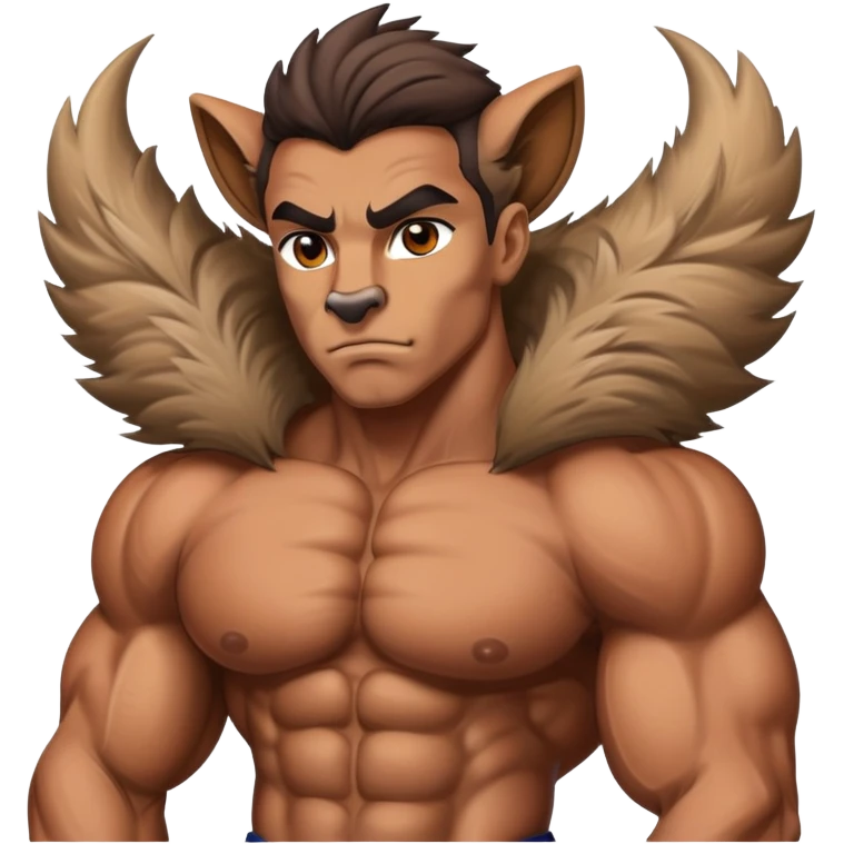 Anuby bodybuilder  emoji