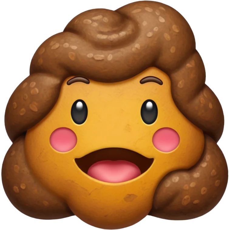 Poop emoji with SuperMicro logo emoji