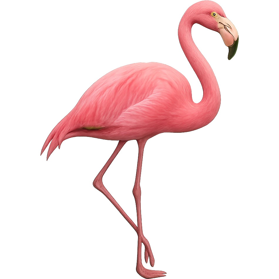 pink flamingo emoji