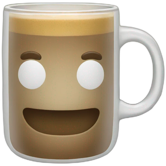 glass coffee mug emoji