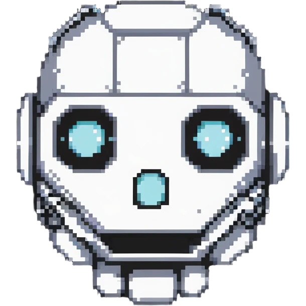 robot face emoji