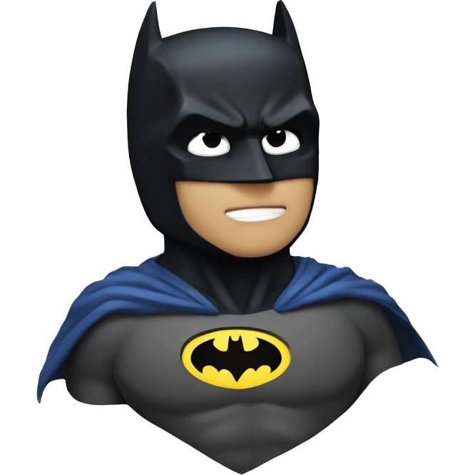 Batman heart emoji
