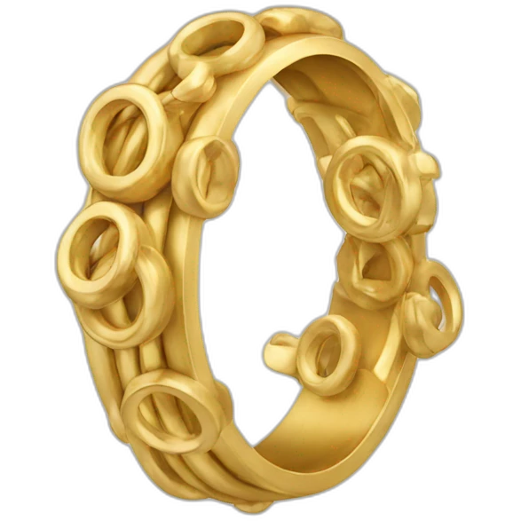 5 golden rings emoji