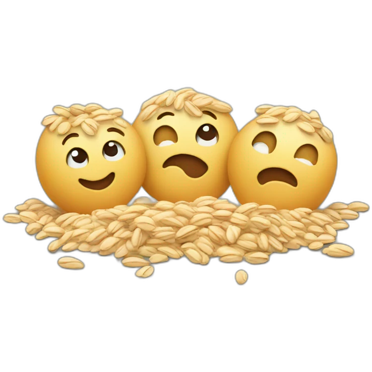 three oats emoji