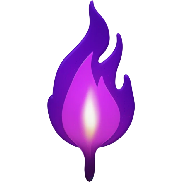 purple fire emoji