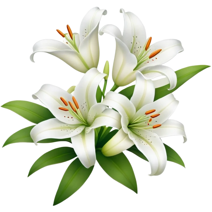 Lilies emoji