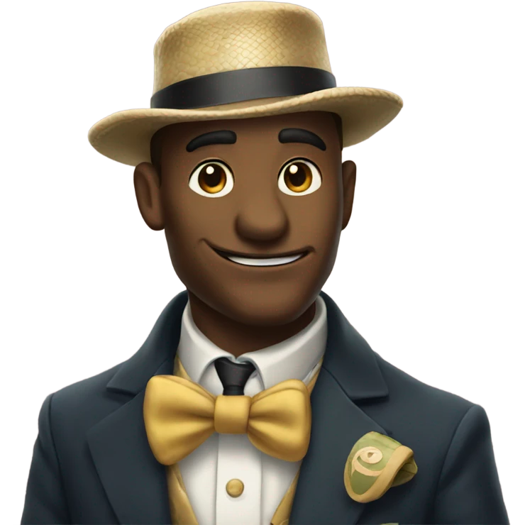 Dapper snake  emoji