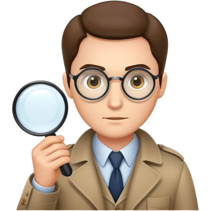 detective with magnifying glass emoji