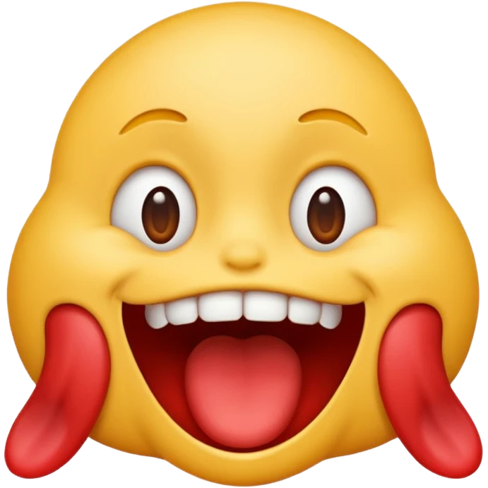 Make a burping imojie emoji