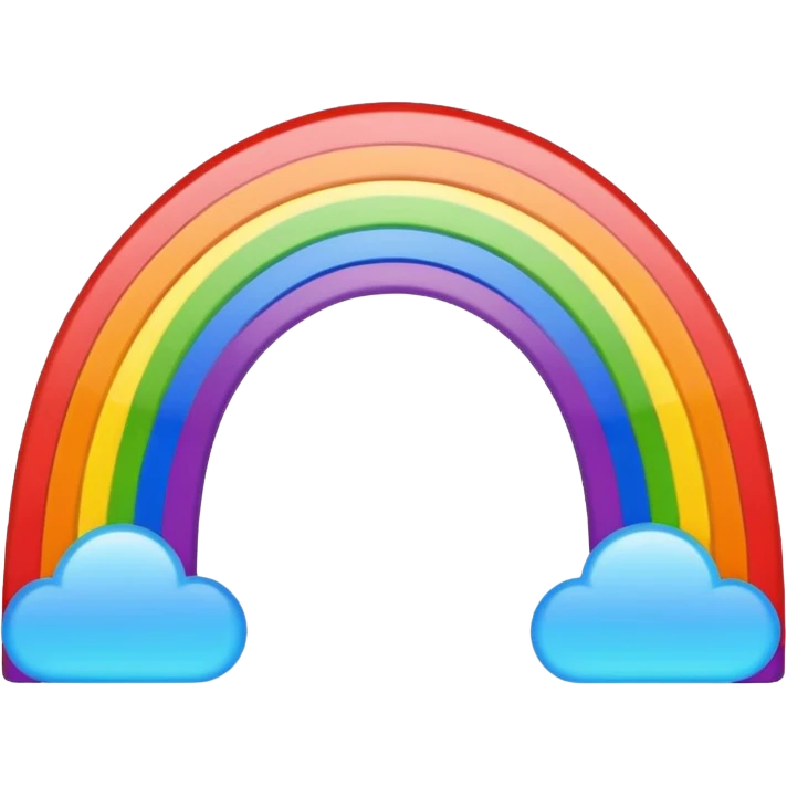 A rainbow ࿕ emoji