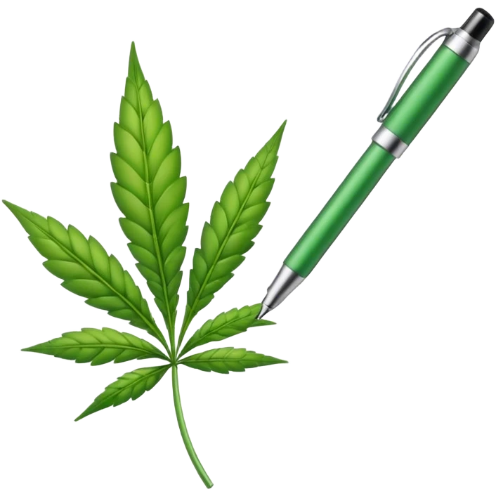 Weed pen emoji