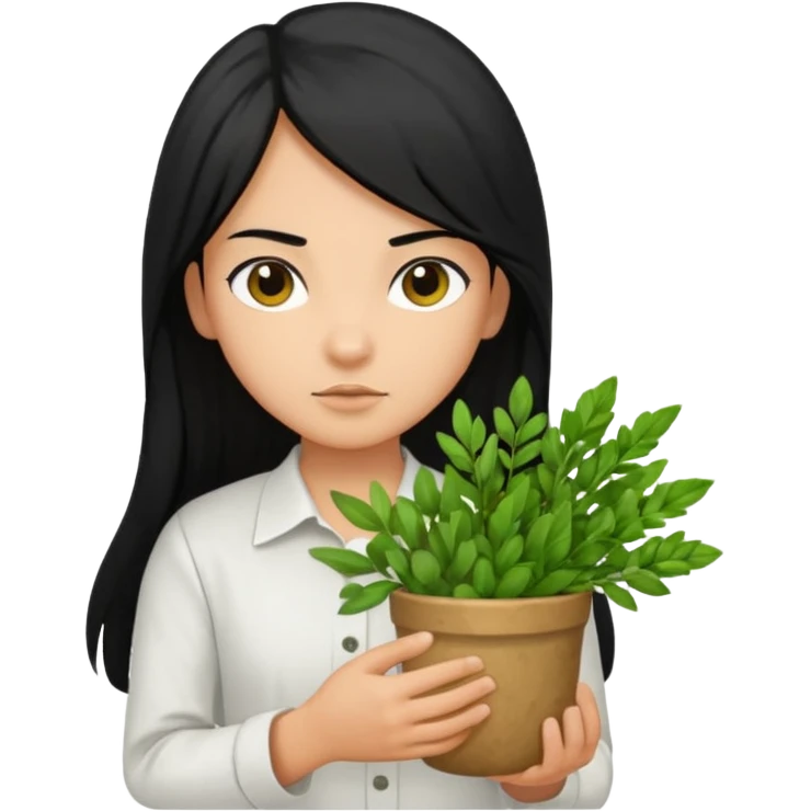 Ancient Healers with herbs  emoji