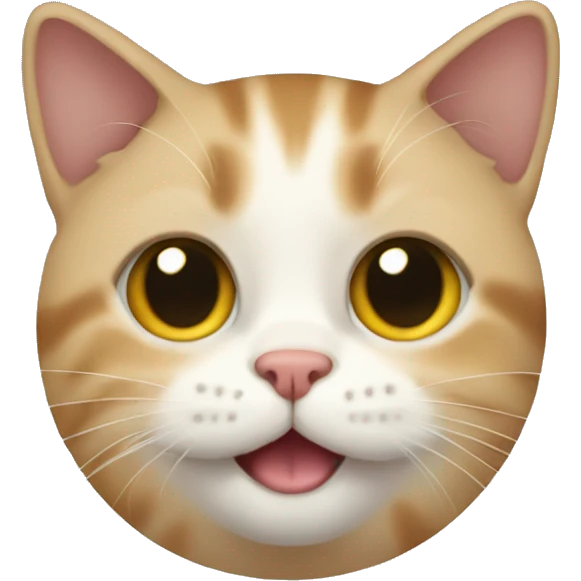 Cat with Down syndrome  emoji