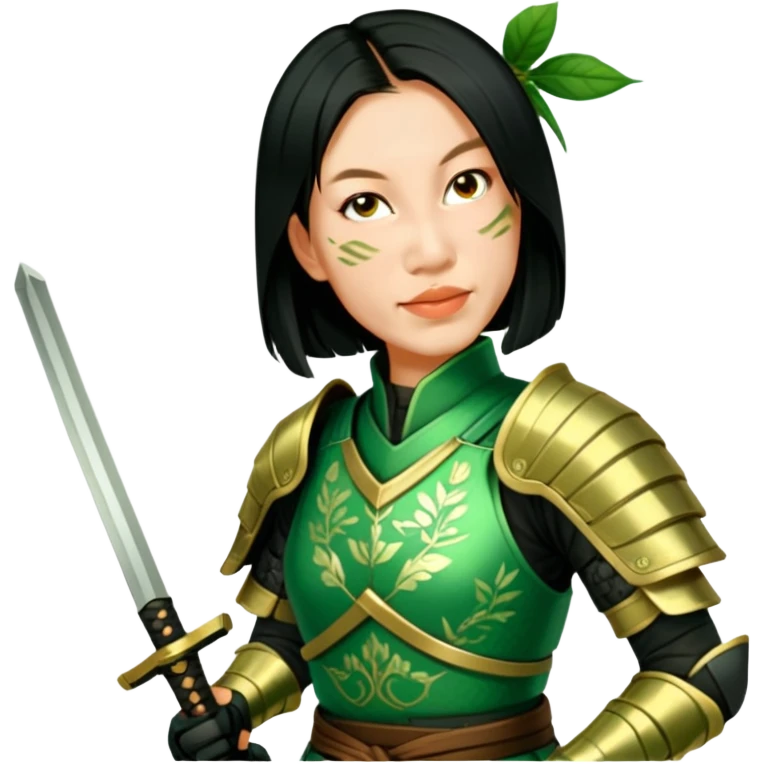 Emerald Samurai emoji