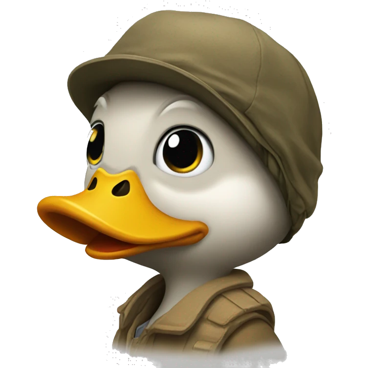 Small duck nation emoji