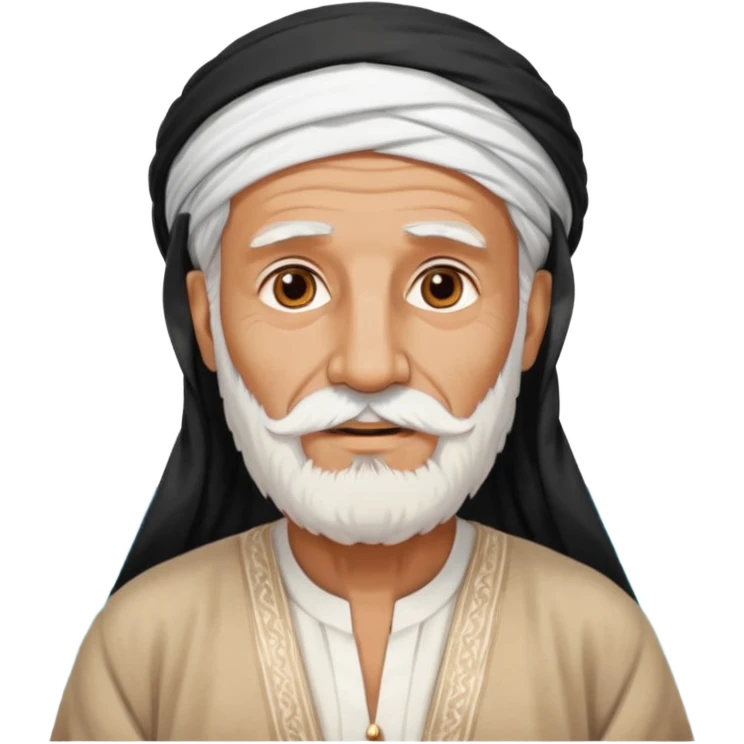 old emirates guys wearin gUAE cloths with white beared .. he works in the sea emoji