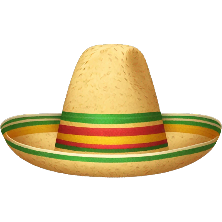 Mexican sombrero emoji