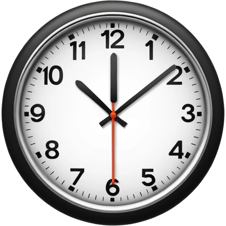 6 o clock emoji