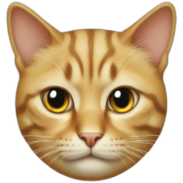 Donald trump as a cat emoji