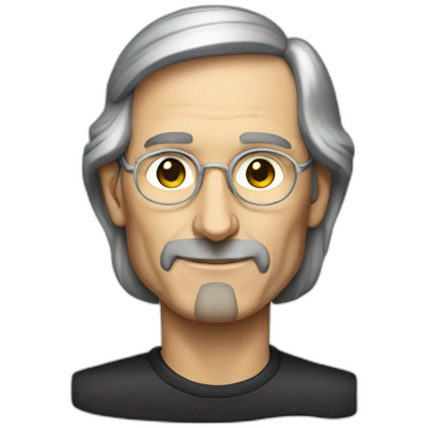 steve jobs 80s emoji