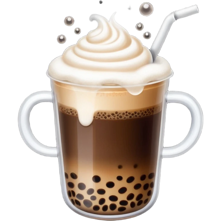 make a cup of coffee like this 🧋 emoji