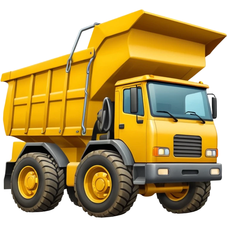dump truck emoji