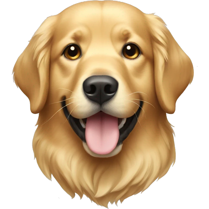 Golden retriever emoji