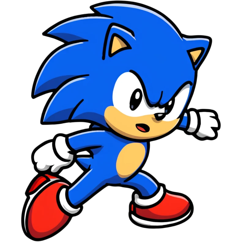 Sonic the Hedgehog emoji