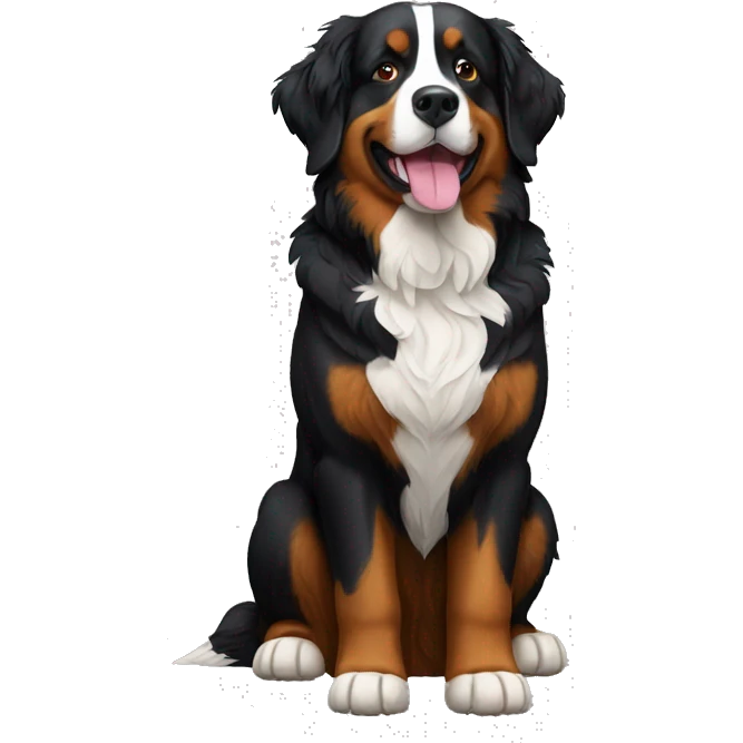bernese mountain emoji