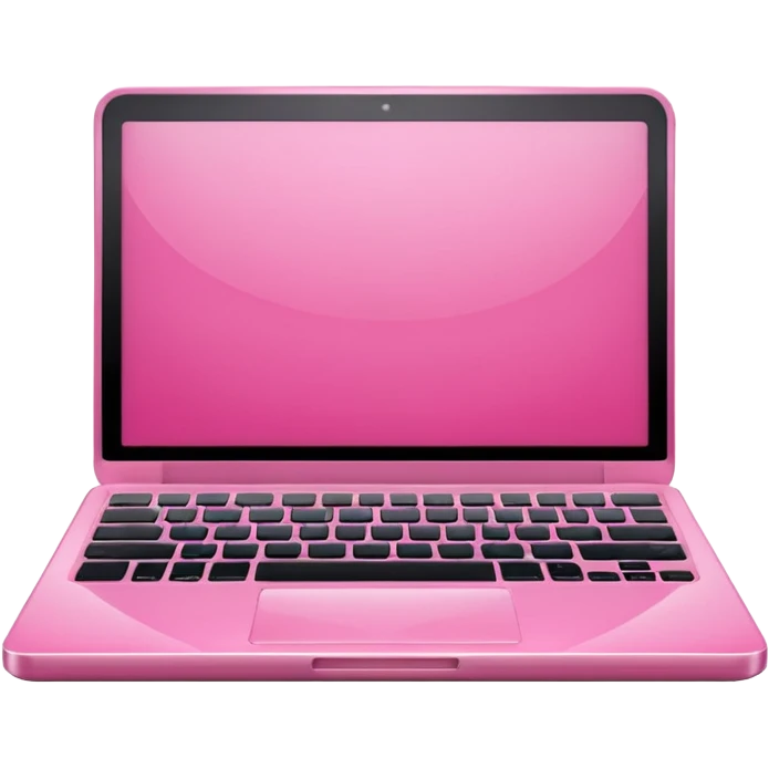 Pink Laptop emoji
