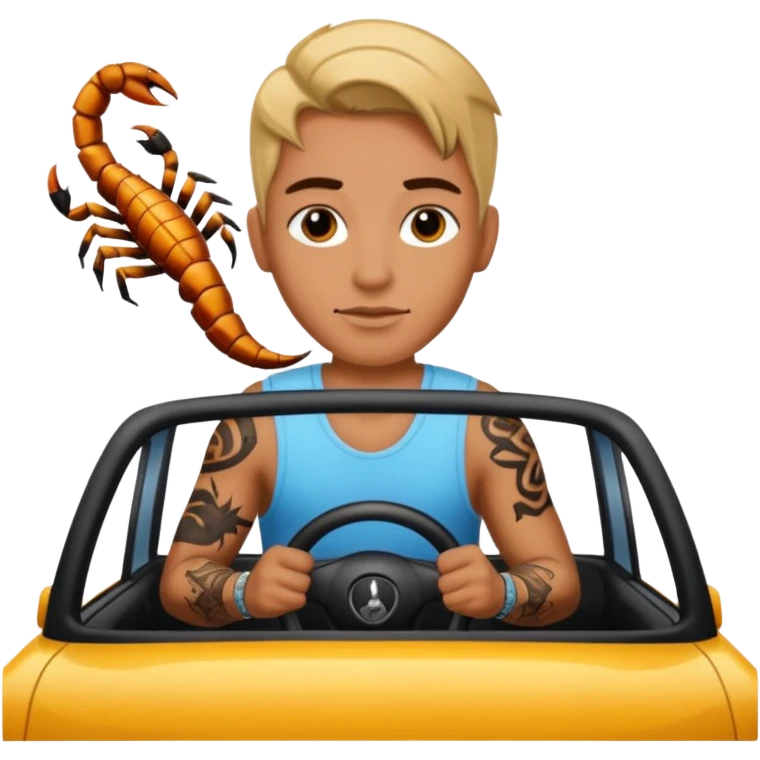 Scorpio n car emoji