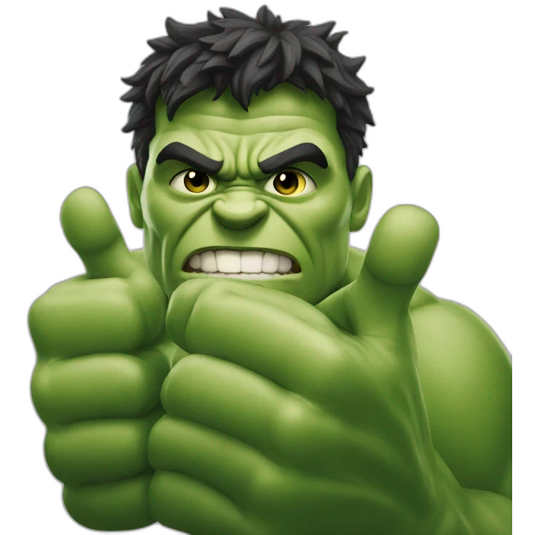 hulk thumbs up emoji
