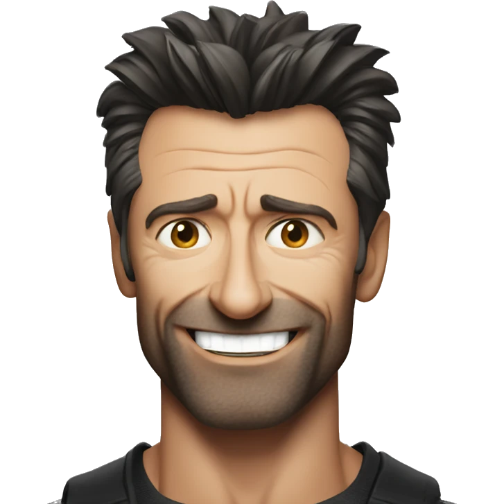 Hugh jackman  emoji
